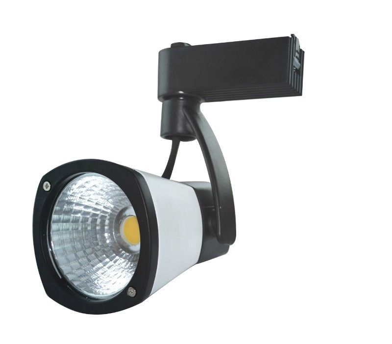 30 ° 5000K Cob Led Track Spotlights Ra80 60 Hz , Pure White Led Track Spot Light