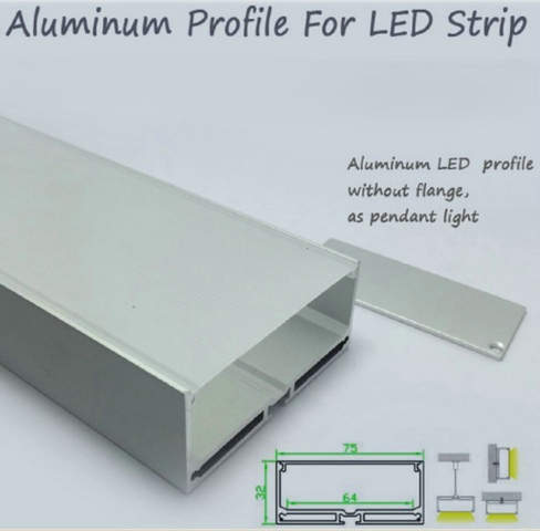 R2U-048 Alu led profile 6063 aluminium extrusion smd led strip lights heatsink diy lighting led profile