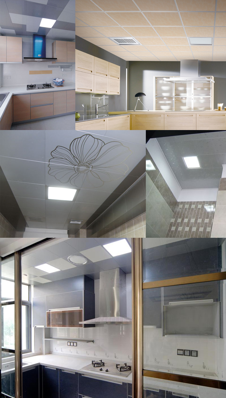 Square Ceiling SMD3014 Led Flat Panel Light 18W 60hz For Bathroom