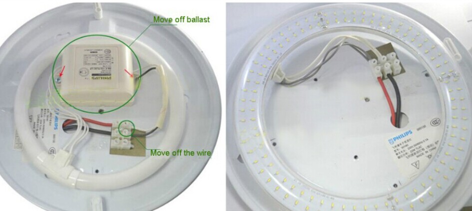 100 - 110 Lm/W 225mm T8 LED Tube Light 2800k - 7000K Round LED Tube t9 G10q Base
